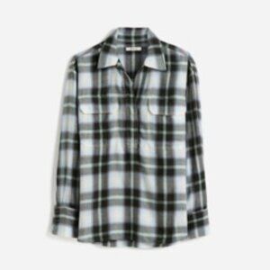 Madewell Popover Shirt in Plaid